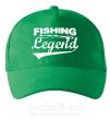 Кепка Fishing legend Зеленый фото