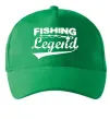 Кепка Fishing legend Зеленый фото