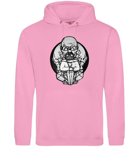 Мужская толстовка (худи) Волтер Вайт Розовый фото