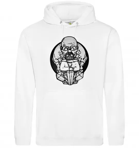 Жіноча толстовка (худі) Волтер Вайт Білий фото