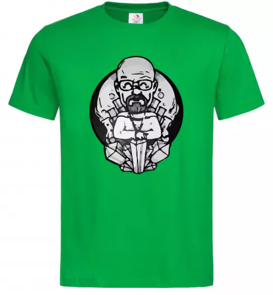 Чоловіча футболка Волтер Вайт Зелений фото
