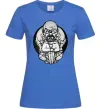 Жіноча футболка Волтер Вайт Яскраво-синій Жіноча футболка Волтер Вайт Яскраво-синій фото
