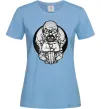 Жіноча футболка Волтер Вайт Блакитний Жіноча футболка Волтер Вайт Блакитний фото