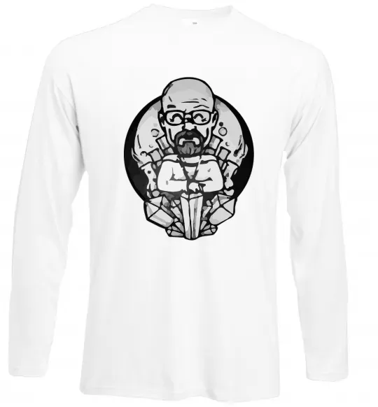 Лонгслив Волтер Вайт Белый фото