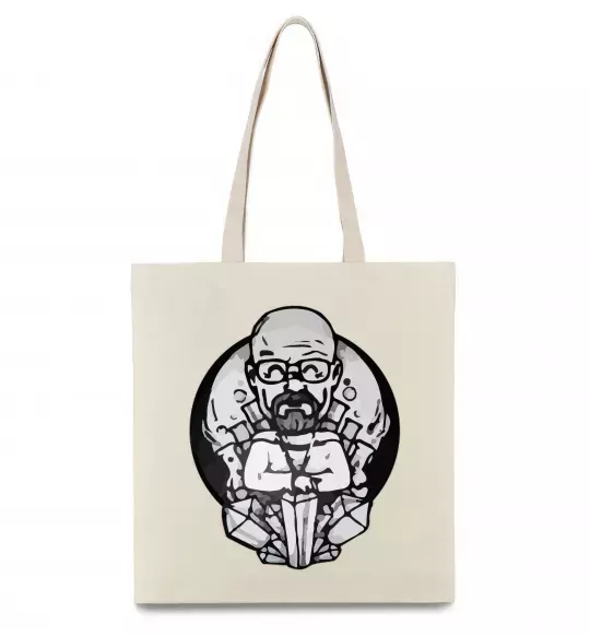 Эко-сумка Волтер Вайт Бежевый фото