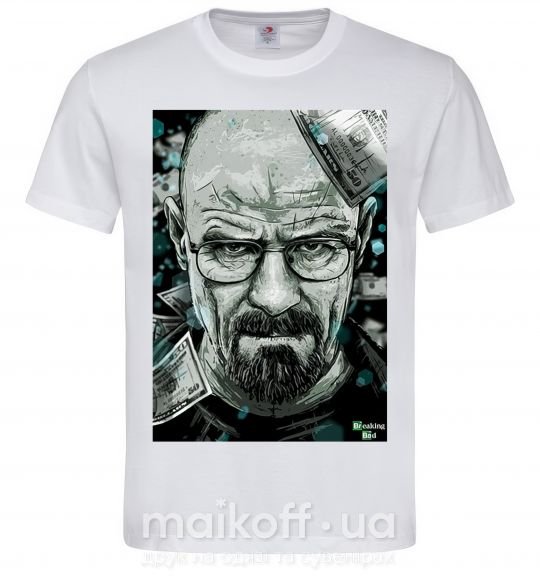 Чоловіча футболка Heisenberg Білий фото