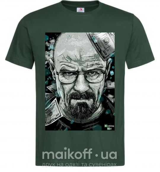 Мужская футболка Heisenberg Темно-зеленый фото