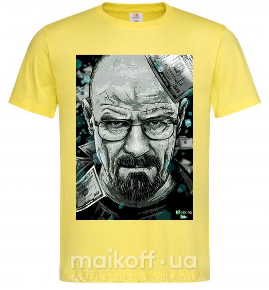 Чоловіча футболка Heisenberg Лимонний фото
