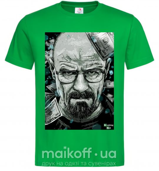 Мужская футболка Heisenberg Зеленый фото