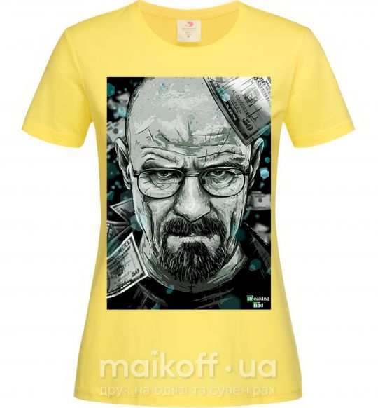 Женская футболка Heisenberg Лимонный фото