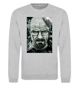 Свитшот Heisenberg Серый меланж фото