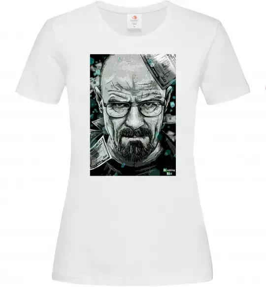 Жіноча футболка Heisenberg Білий фото