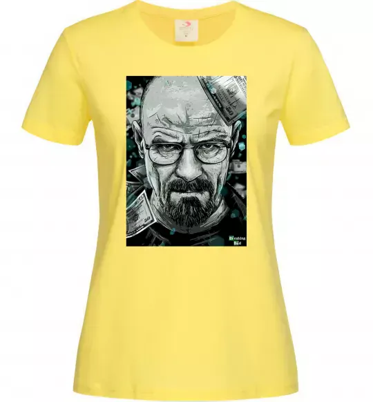 Жіноча футболка Heisenberg Лимонний фото