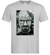 Чоловіча футболка Heisenberg Сірий Чоловіча футболка Heisenberg Сірий фото
