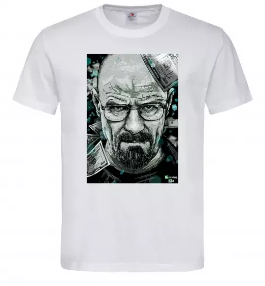 Чоловіча футболка Heisenberg Білий фото