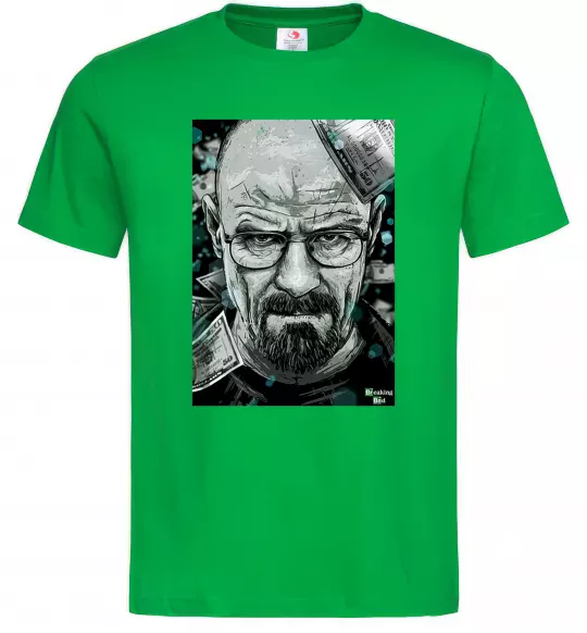 Чоловіча футболка Heisenberg Зелений фото