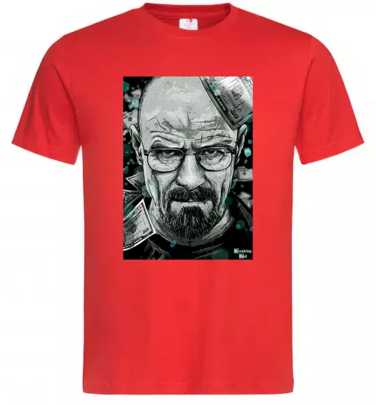 Чоловіча футболка Heisenberg Червоний фото