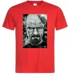Чоловіча футболка Heisenberg Червоний Чоловіча футболка Heisenberg Червоний фото