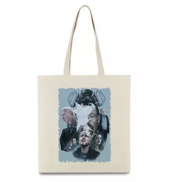 Еко-сумка BR BA art Бежевий фото