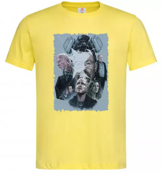 Мужская футболка BR BA art Лимонный фото