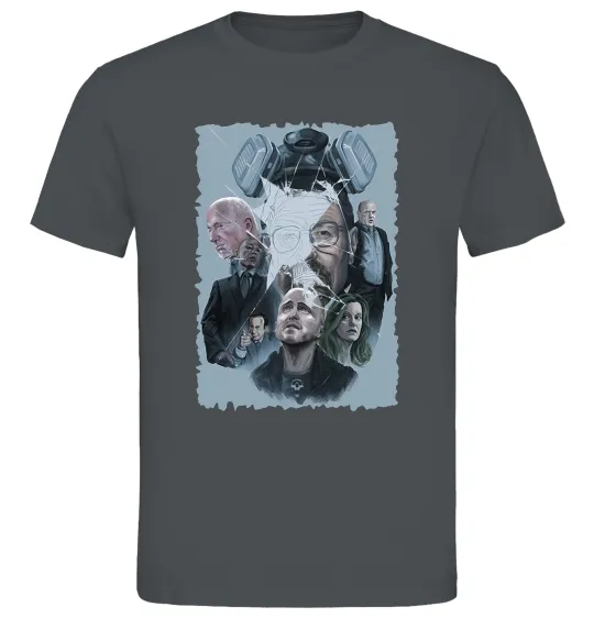 Мужская футболка BR BA art Графит фото