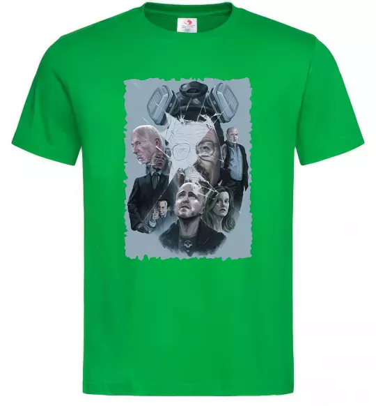 Мужская футболка BR BA art Зеленый фото