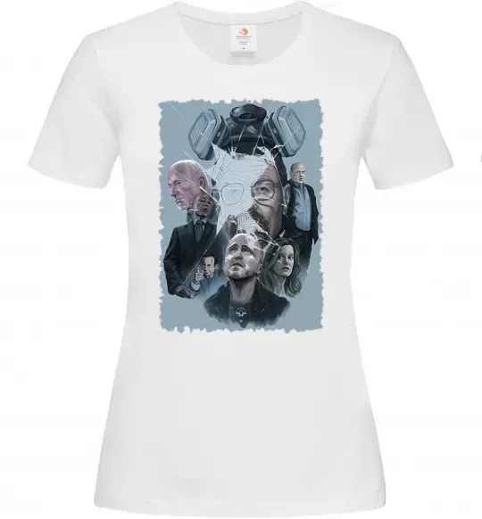 Женская футболка BR BA art Белый фото