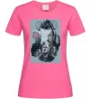 Женская футболка BR BA art Ярко-розовый фото