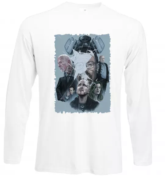 Лонгслив BR BA art Белый фото