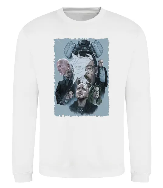 Свитшот BR BA art Белый фото