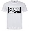 Мужская футболка Cool DAD Белый фото