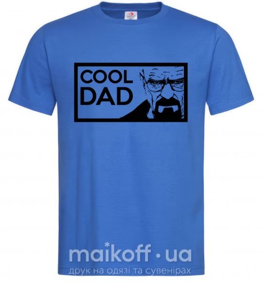 Мужская футболка Cool DAD Ярко-синий фото