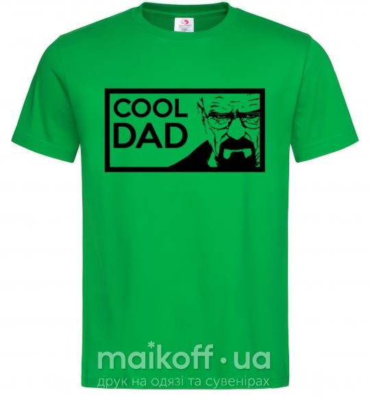 Чоловіча футболка Cool DAD Зелений фото