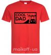 Чоловіча футболка Cool DAD Червоний фото