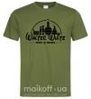 Чоловіча футболка Walter White respect Chemistry Оливковий фото