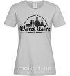 Жіноча футболка Walter White respect Chemistry Сірий фото