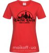 Женская футболка Walter White respect Chemistry Красный фото