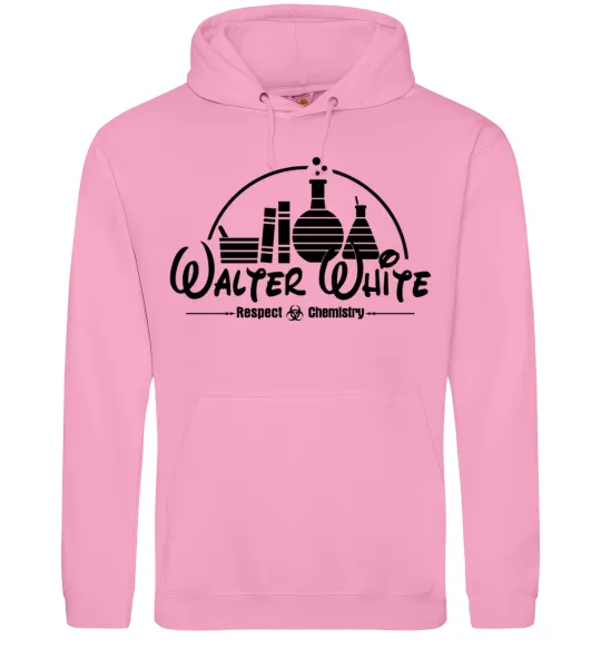 Женская толстовка (худи) Walter White respect Chemistry Розовый фото