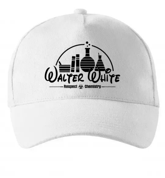 Кепка Walter White respect Chemistry Белый фото