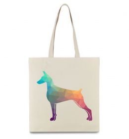 Эко-сумка Кольоровий доберман