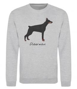 Світшот Doberman drawing