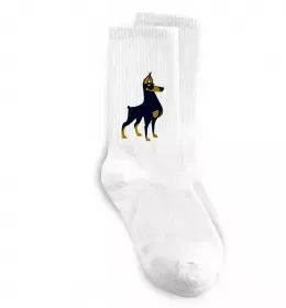 Носки Colored doberman Белый фото Носки Colored doberman Белый фото