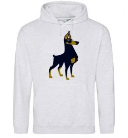 Жіноча толстовка (худі) Doberman standing Жіноча толстовка (худі) Doberman standing