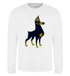 Свитшот Doberman standing Белый фото