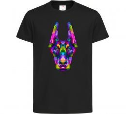 Детская футболка Colored doberman Детская футболка Colored doberman