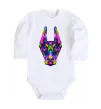 Детский боди Colored doberman Белый Детский боди Colored doberman Белый фото