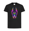 Дитяча футболка Colored doberman Чорний фото
