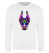 Свитшот Colored doberman Белый фото
