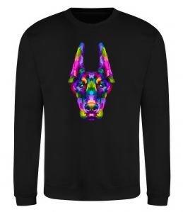 Свитшот Colored doberman