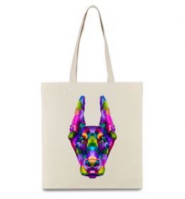 Еко-сумка Colored doberman